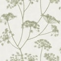 Vymura Mirella Floral Sprig Green Wallpaper - M95701