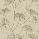 Vymura Mirella Floral Sprig Natural Wallpaper - M95702
