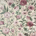 A flat swatch image of the M95708 pink multi floral pattern.