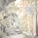 Origin Pretty Palms Natural Stone Wall Mural - MUR370