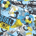 Origin Games Splash Blue/Lime Wall Mural - MUR416