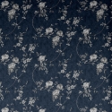 Muriva Darcy James Bettany Floral Blue Metallic Wallpaper - 703053