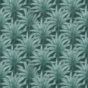 Muriva Eden Retro Leaf Green Wallpaper - M32204