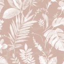Muriva Tane Leaf Blush/Cream Wallpaper - L98903