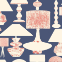 Ohpopsi Revive Boogie Lights Inkwell Wallpaper - REV50101W
