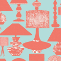 Ohpopsi Revive Boogie Lights Saltwater Coral Wallpaper - REV50103W