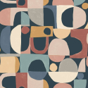 Ohpopsi Revive Configure Smoke Blush Wallpaper - REV50111W