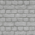 Rasch Brick Effect Dark Grey Wallpaper - 226720
