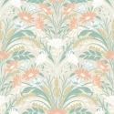 Galerie Sommarang 2 Värmdö White/Green Wallpaper - S24119