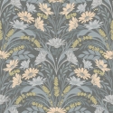 Galerie Sommarang 2 Värmdö Grey/Peach Wallpaper - S24120