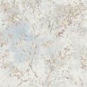 Galerie Welcome Home Rustic Blossom Beige/Blue Wallpaper - WH30124