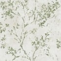 Galerie Welcome Home Rustic Blossom Green Wallpaper - WH30126