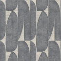 Galerie Welcome Home Geometric Leaf Black Wallpaper - WH30170