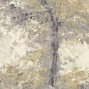 Ohpopsi Dapple Trees and Leaves Pebble/Flax Wall Mural - WND50103M
