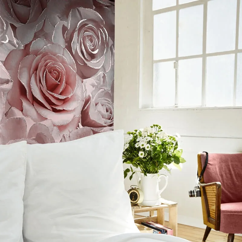 muriva rose wallpaper