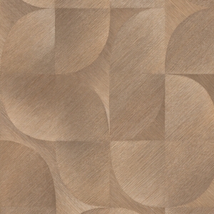 Erismann Geometric Tile Abstract Bronze Wallpaper - 10392-11