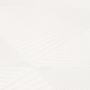 Erismann Gala 3D Effect Fan White Metallic Wallpaper - 10404-01