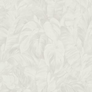 Erismann Deliciosa Leaves Light Grey Wallpaper - 10416-31