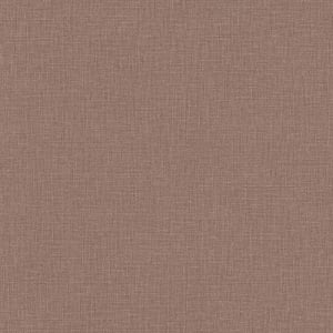 High-resolution flat swatch of Erismann Wall Stories burgundy wallpaper showing the fine textured grain.