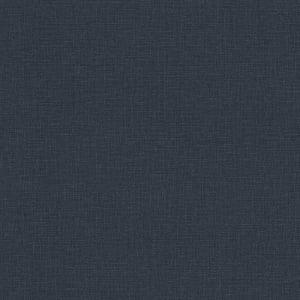 High-resolution flat swatch of Erismann Wall Stories deep blue wallpaper showing the fine textured grain.