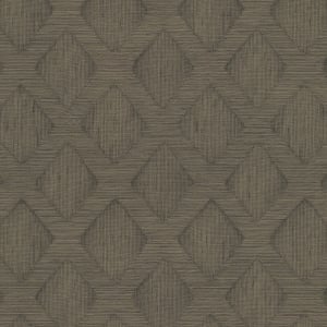 Erismann Hidden Harmony Geometric Forest Green Wallpaper - 10509-36