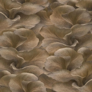 Erismann Floral Glow Brown Metallic Wallpaper - 10527-11