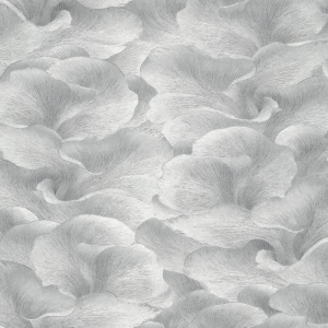 Erismann Floral Glow Silver Metallic Wallpaper - 10527-29