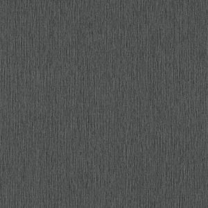 Erismann Soft Loom Plain Texture Black Wallpaper - 10542-15