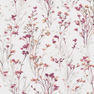 Erismann Bright Meadow Flower Purple Wallpaper - 10561-22