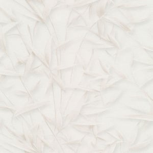 A flat swatch image of the 10587-02 beige leaf pattern.