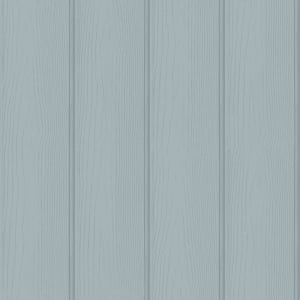 Holden Decor Tongue & Grove Wood Panel Blue Wallpaper - 13992