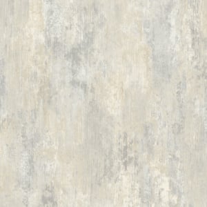 Grandeco Vincenzo Distressed Texture Neutral Metallic Wallpaper - 191301