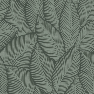 Muriva Denver Leaf Green Wallpaper - 196313