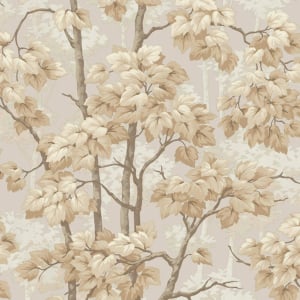 Belgravia Decor Rivington Tree Beige Wallpaper - 2504