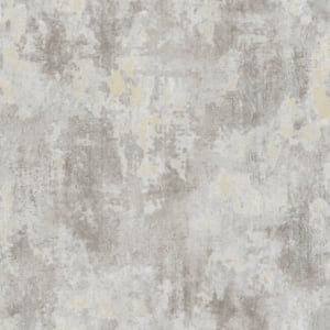 Galerie Italian Rustic Texture Grey/Gold Wallpaper - 29964