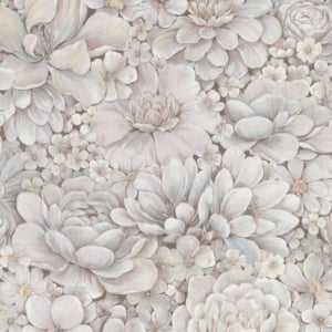 Galerie Eden Flower Garden Grey Wallpaper - 33954