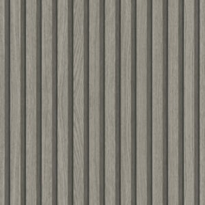 Galerie Eden Wood Panelling Grey Wallpaper - 33959