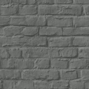 Galerie Loft Brick Dark Grey Wallpaper - 34170