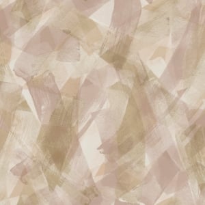 Holden Decor Rhapsody Artistry Abstract Blush/Coral Wallpaper - 36321