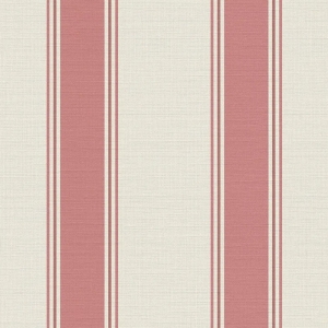Michalsky Living Wide Linear Stripe Cream/Red Wallpaper - 39983-1