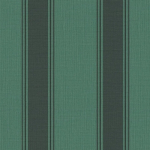 Michalsky Living Wide Linear Stripe Green/Black Wallpaper - 39983-4