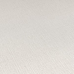 Michalsky Living Linen Effect Texture Cream/White Wallpaper - 39988-1