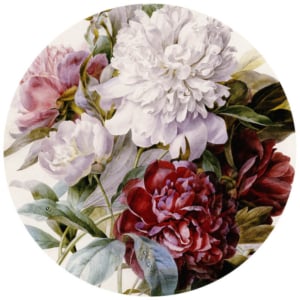 Anaglypta Wall-art Redoute Bouquet of Flowers Wall Mural - 5558-R