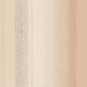 Galerie Tall Faded Stripe Sand Metallic Wallpaper - 59322