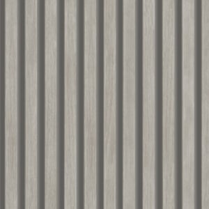 Grandeco Ciara Hermes Wooden Slat Effect Grey/Black Wallpaper - A63603