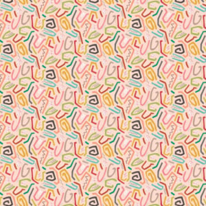 Ohpopsi Squiggle Coral/Twist Wallpaper - ABS50125W