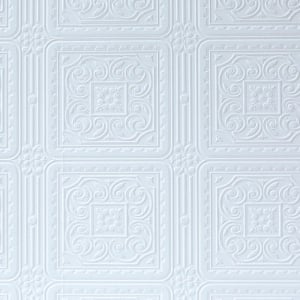 Anaglypta Luxury Textured Vinyl Wallpaper Turner Tile - RD80000