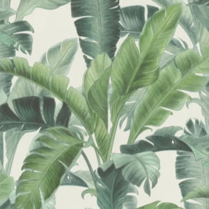 Barbara Schöneberger Tropical Leaves Green Wallpaper - 536683
