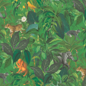 Galerie Amazon Motif Green Wallpaper - BW51025