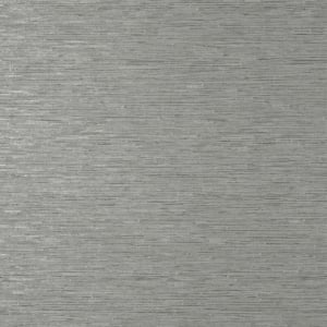 Fine Decor Miya Grasscloth Grey Metallic Wallpaper - FD43155
